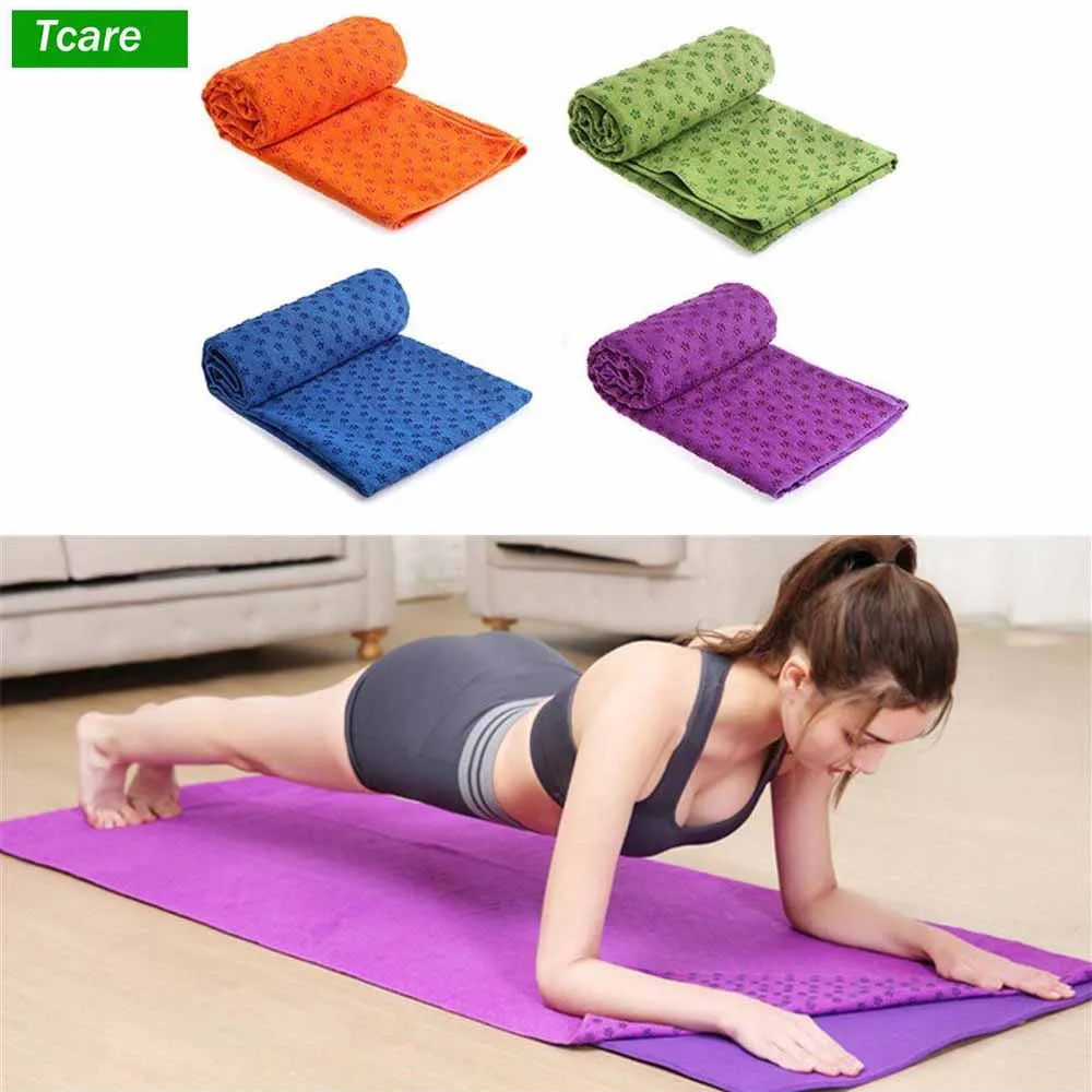 1Pcs Body Massage Relaxation Microfiber Yoga Towel Non Slip Pvc Texture 183*61cm Mat Towel, Ideal for Hot Yoga Bikram Pilates
1Pcs Body Massage Relaxation Microfiber Yoga Towel Non Slip Pvc Texture 183*61cm Mat Towel, Ideal for Hot Yoga Bikram Pilates