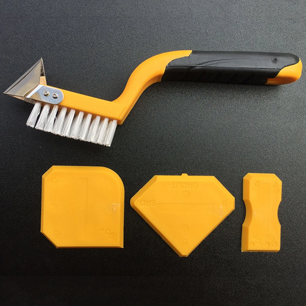4pcs Silicone Sealant Scraper Smoothing Tool Caulking Tool Kit Grout Finishing Tools for Bathroom Kitchen Room Set #1212
4pcs Silicone Sealant Scraper Smoothing Tool Caulking Tool Kit Grout Finishing Tools for Bathroom Kitchen Room Set #1212