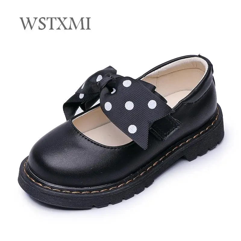 2019 Spring Wedding Girls Leather Shoes Kids Dress Princess Shoes Bow-knot Flat Black White Moccasins School Shoes for Children
2019 Spring Wedding Girls Leather Shoes Kids Dress Princess Shoes Bow-knot Flat Black White Moccasins School Shoes for Children