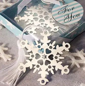 Fast Delivery Factory Directly Sale Wedding Favor Baby Shower Snowflake Bookmark Favors With Tassel
Fast Delivery Factory Directly Sale Wedding Favor Baby Shower Snowflake Bookmark Favors With Tassel