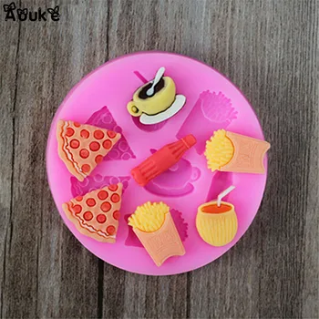 Snack Food Pattern Cake Silicone Mold 3D Fondant Chocolate Moulds Candy Mould Embossed Baking Molds DIY Wedding Decoration Tools
Snack Food Pattern Cake Silicone Mold 3D Fondant Chocolate Moulds Candy Mould Embossed Baking Molds DIY Wedding Decoration Tools