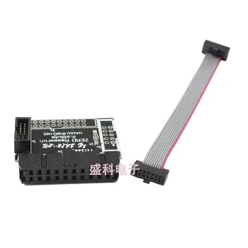 20 pin / 2.54 pitch / JTAG interface to 10 pin 1.27mm pitch SWD interface / adapter plate
20 pin / 2.54 pitch / JTAG interface to 10 pin 1.27mm pitch SWD interface / adapter plate