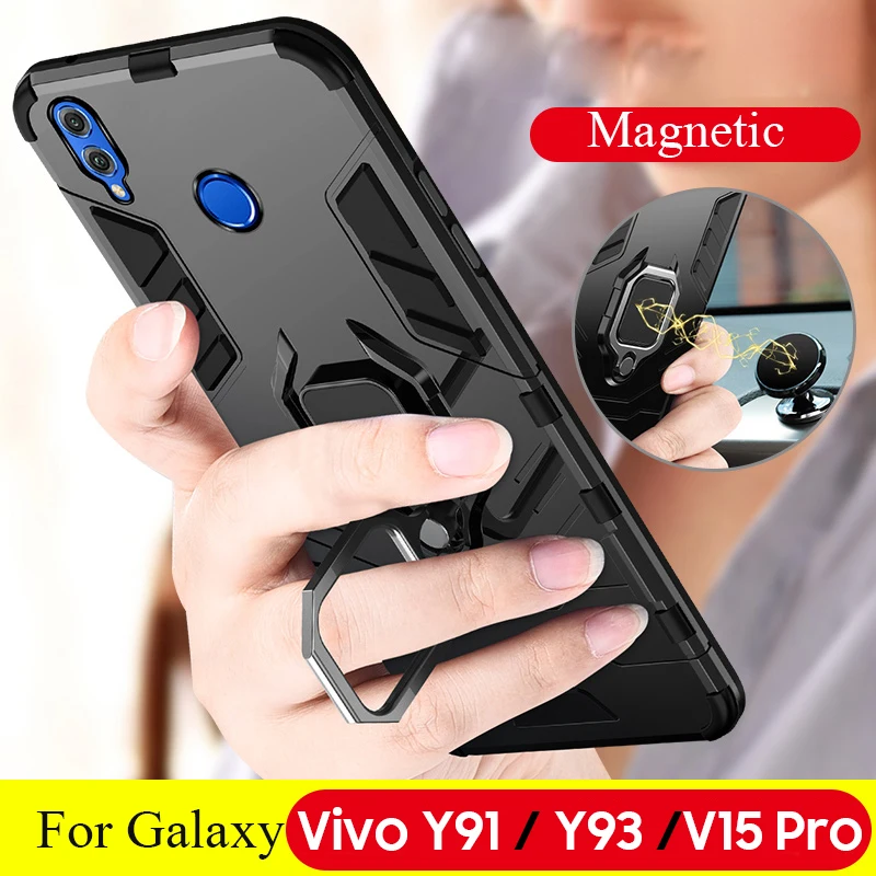 For Vivo Y91 Y93 case for Vivo IQOO V15 Pro X27 S1 Y97 Y83 Y85 V9 Y66 Y67 Magnetic Car Hold Shockproof Bumper Armor Ring Case
For Vivo Y91 Y93 case for Vivo IQOO V15 Pro X27 S1 Y97 Y83 Y85 V9 Y66 Y67 Magnetic Car Hold Shockproof Bumper Armor Ring Case