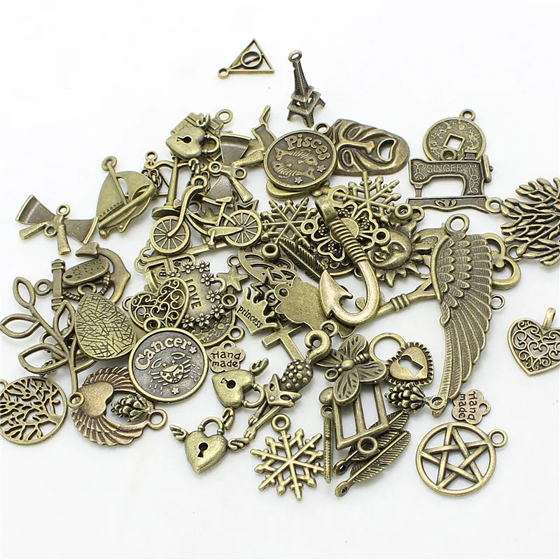 30-50pattern Mixed 50pcs Assorted Carved Charms Pendants Beads Metal Alloy Pandent Color Antique Bronze Diy Bead D1082
30-50pattern Mixed 50pcs Assorted Carved Charms Pendants Beads Metal Alloy Pandent Color Antique Bronze Diy Bead D1082