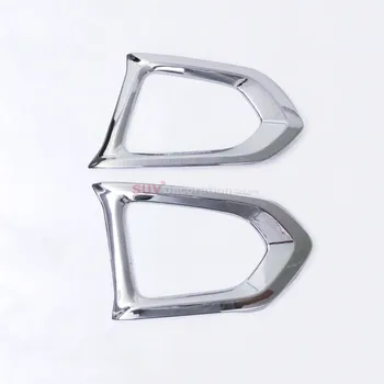 ABS Chrome Accessories Front Fog Light Lamp Cover Trim 2PCS Fit for Nissan Patrol (Y62) Sixth generation 2017-2018
ABS Chrome Accessories Front Fog Light Lamp Cover Trim 2PCS Fit for Nissan Patrol (Y62) Sixth generation 2017-2018