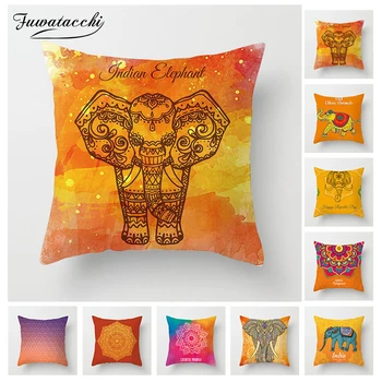 Fuwatacchi Egypt National Style Cushion Cover Decoration Print Pyramid Elephant Throw Pillow Sofa Home Decorative Pillowcase
Fuwatacchi Egypt National Style Cushion Cover Decoration Print Pyramid Elephant Throw Pillow Sofa Home Decorative Pillowcase