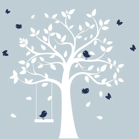 Baby Nursery Tree Wall Sticker Birds Tree Wall Decal DIY Large Tree Wall Decors Family Wall Decor Cut Vinyl Stickers T2
Baby Nursery Tree Wall Sticker Birds Tree Wall Decal DIY Large Tree Wall Decors Family Wall Decor Cut Vinyl Stickers T2