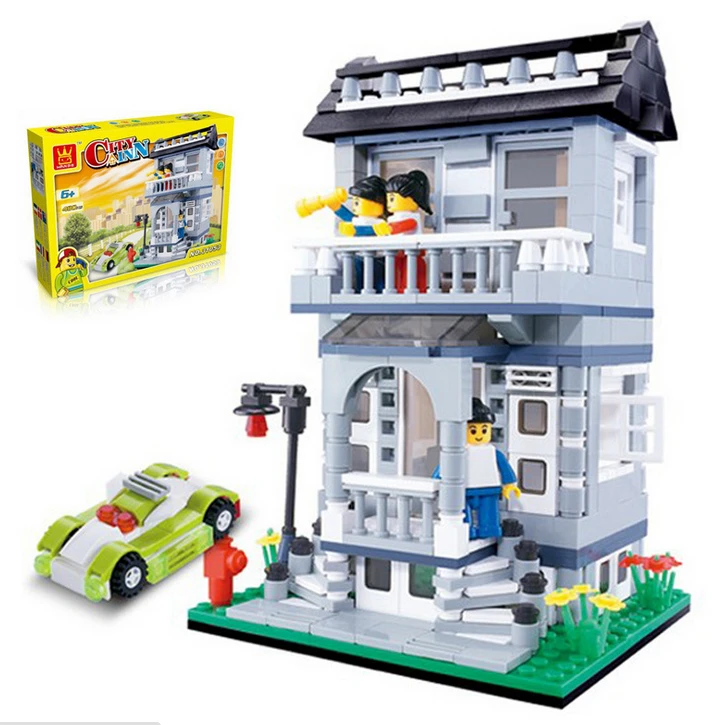 Wange model building kits compatible with lego city villa 3D blocks Educational model & building toys hobbies for children
Wange model building kits compatible with lego city villa 3D blocks Educational model & building toys hobbies for children