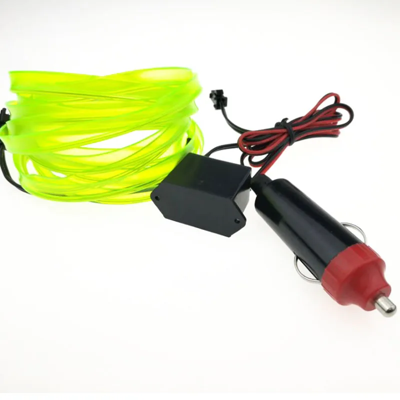 1M 3FT 8mm Sewing Edge Neon Light Car Decor Lighting Flexible EL Wire Rope Tube LED Strip Car 12V Cigarette Lighter Socket Plug
1M 3FT 8mm Sewing Edge Neon Light Car Decor Lighting Flexible EL Wire Rope Tube LED Strip Car 12V Cigarette Lighter Socket Plug