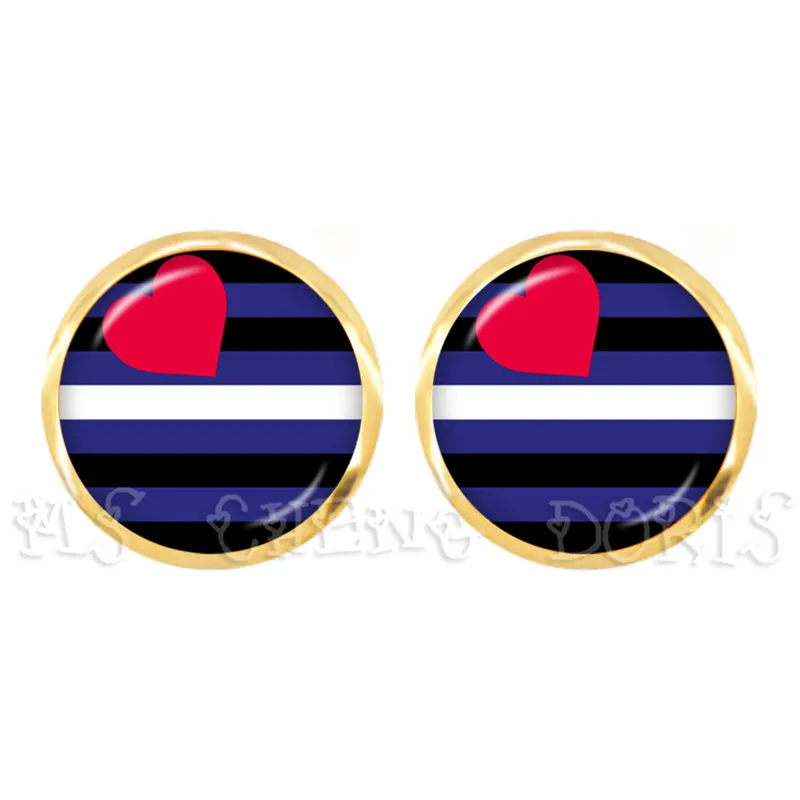Fashion Rainbow LGBT Earring Bi Pride Stud Earring Jewelry Hypoallwergenic Ear Nail Gay Pride Glass Cabochon Earrings Luxury
Fashion Rainbow LGBT Earring Bi Pride Stud Earring Jewelry Hypoallwergenic Ear Nail Gay Pride Glass Cabochon Earrings Luxury