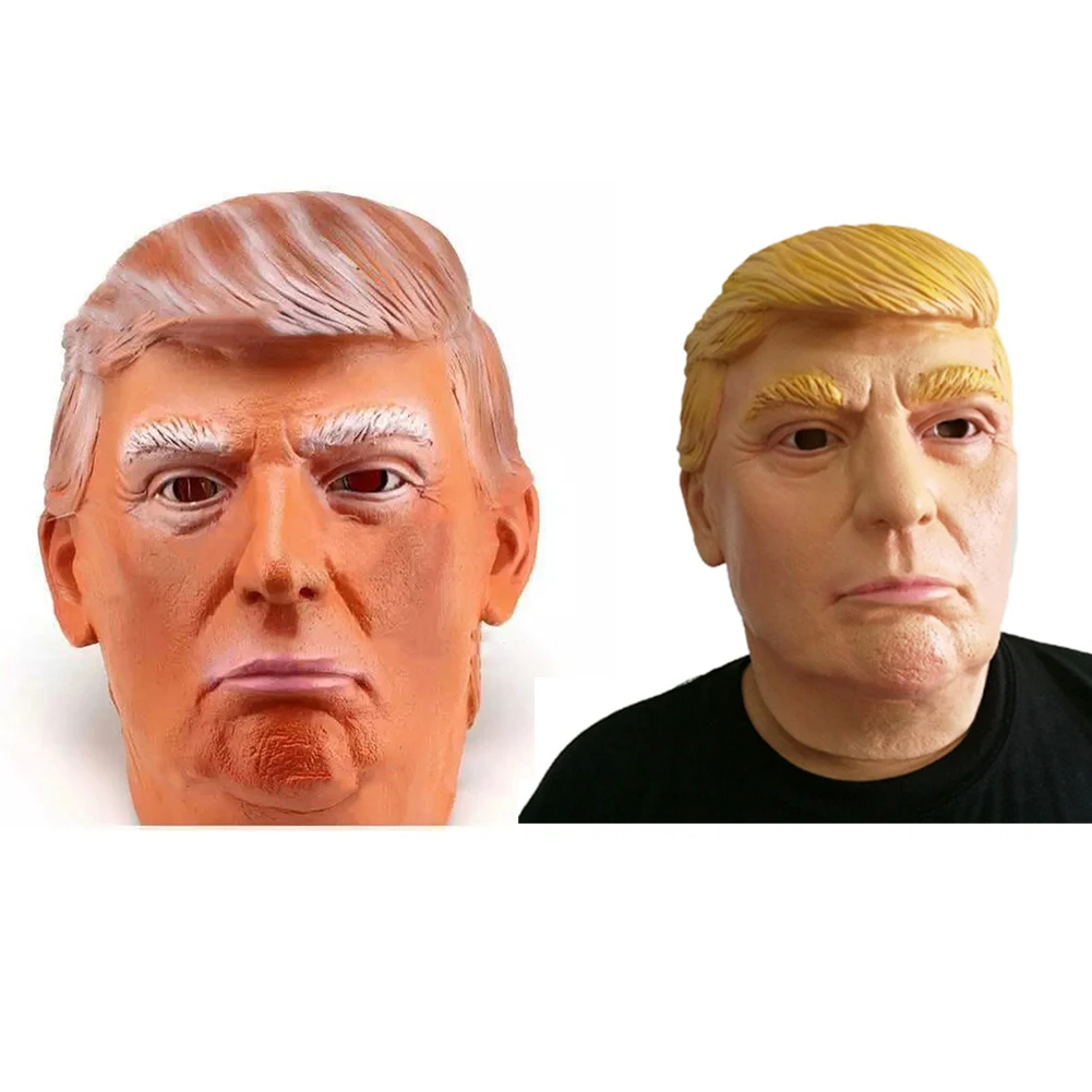 1PC Donald Trump Mask Billionaire Presidential Costume Latex Cospaly Mask For Halloween Party Decorations Ornament
1PC Donald Trump Mask Billionaire Presidential Costume Latex Cospaly Mask For Halloween Party Decorations Ornament