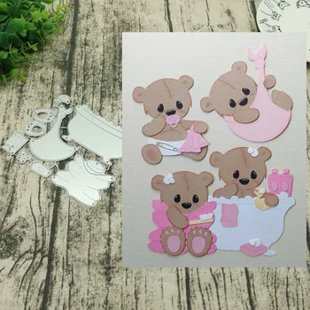 Bathtub and Baby bear Metal Cutting Dies Greeting Cards Scrapbooking Die Stamp DIY Scrapbooking Card Photo Decoration Supplies
Bathtub and Baby bear Metal Cutting Dies Greeting Cards Scrapbooking Die Stamp DIY Scrapbooking Card Photo Decoration Supplies