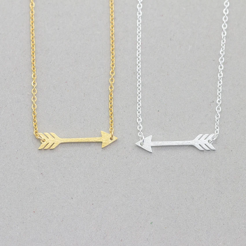 Vintage Arrow Charm Pendant Necklace brixini.com - Vintage Arrow Charm Pendant Necklace