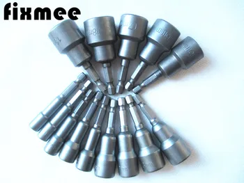 14pcs Magnetic Nut Driver Set Metric Socket Hex Power Drill Bits Socket Adapter 6, 7, 8, 9, 10, 11, 12 ,13,14,15,16,17,18,19mm
14pcs Magnetic Nut Driver Set Metric Socket Hex Power Drill Bits Socket Adapter 6, 7, 8, 9, 10, 11, 12 ,13,14,15,16,17,18,19mm