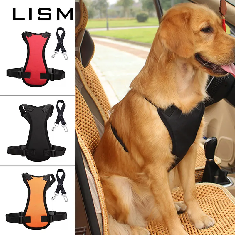 Nylon Dog Car Seat Belt Mesh Pet Dogs Safety Car Carries Harness Soft Padded Vest Vehicle Seatbelt Lead Leash For Medium Large
Nylon Dog Car Seat Belt Mesh Pet Dogs Safety Car Carries Harness Soft Padded Vest Vehicle Seatbelt Lead Leash For Medium Large