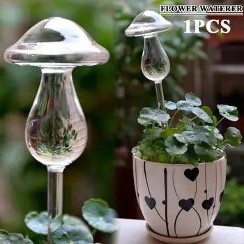 Glass Watering Device Self-motion Watering Can Transparent Cute Indoor Home Spike Mushroom Automatic Pouring Spray bottle
Glass Watering Device Self-motion Watering Can Transparent Cute Indoor Home Spike Mushroom Automatic Pouring Spray bottle