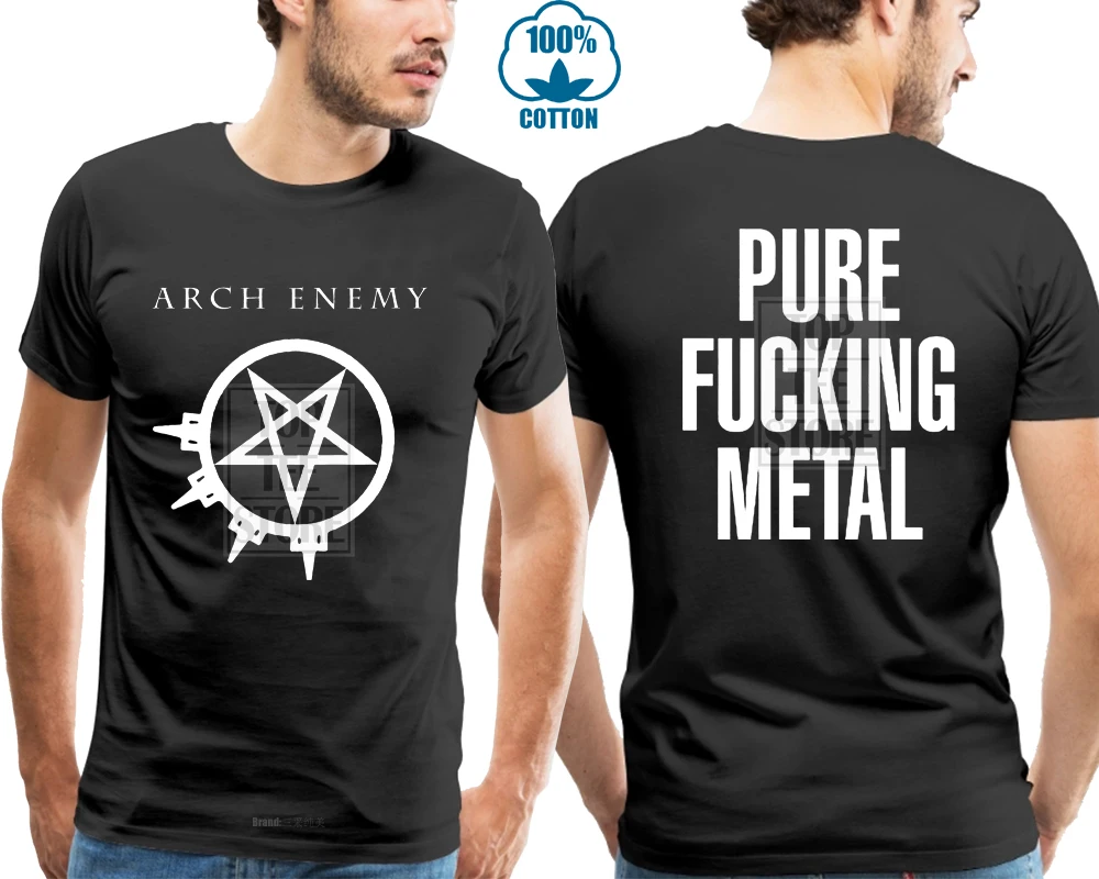 Arch Enemy Pure F * * * Ing Metal Shirt S M L Xl Official T Shirt Uncensored Tshirt 2019 Fashion Short
Arch Enemy Pure F * * * Ing Metal Shirt S M L Xl Official T Shirt Uncensored Tshirt 2019 Fashion Short