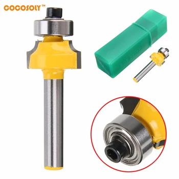 Round Over Edging Router Bit 1/4" Shank 1/8" Radius Carbide Woodworking Cutter Tool
Round Over Edging Router Bit 1/4" Shank 1/8" Radius Carbide Woodworking Cutter Tool
