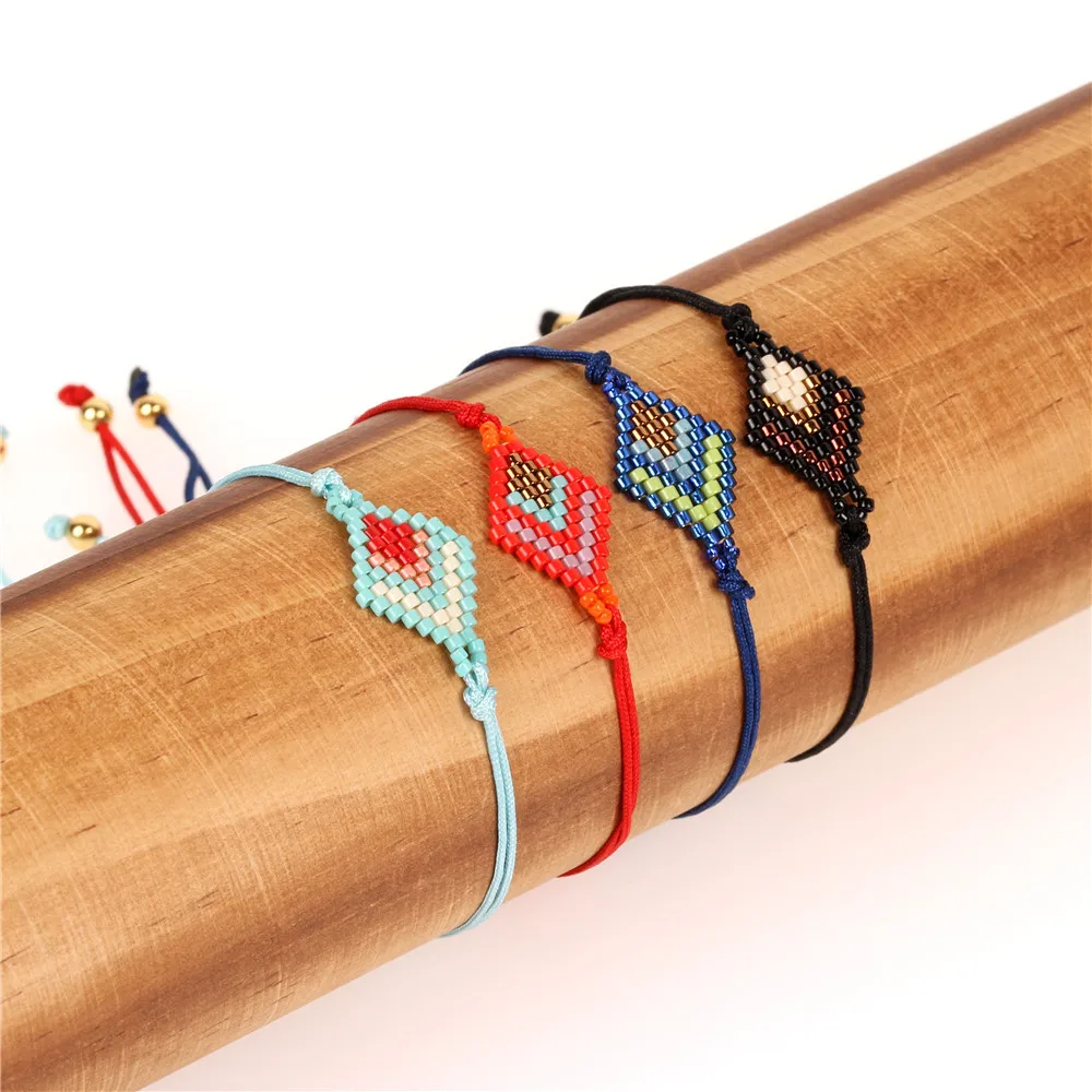 Handmade Colorful Rope Chain Bracelet Women Miyuki Beads Weave Lucky Charm Bracelets Female Love Jewelry Friendship Pulsera
Handmade Colorful Rope Chain Bracelet Women Miyuki Beads Weave Lucky Charm Bracelets Female Love Jewelry Friendship Pulsera