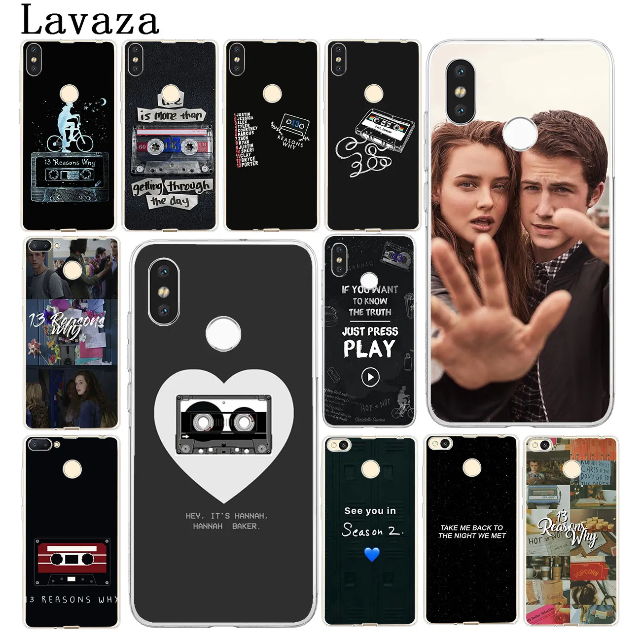 Lavaza 13 reasons why netflix Hard Phone Case for Xiaomi Redmi K20 7A 6A 4A GO S2 Note 8 7 5 4 4X 6 Pro Plus Cover
Lavaza 13 reasons why netflix Hard Phone Case for Xiaomi Redmi K20 7A 6A 4A GO S2 Note 8 7 5 4 4X 6 Pro Plus Cover