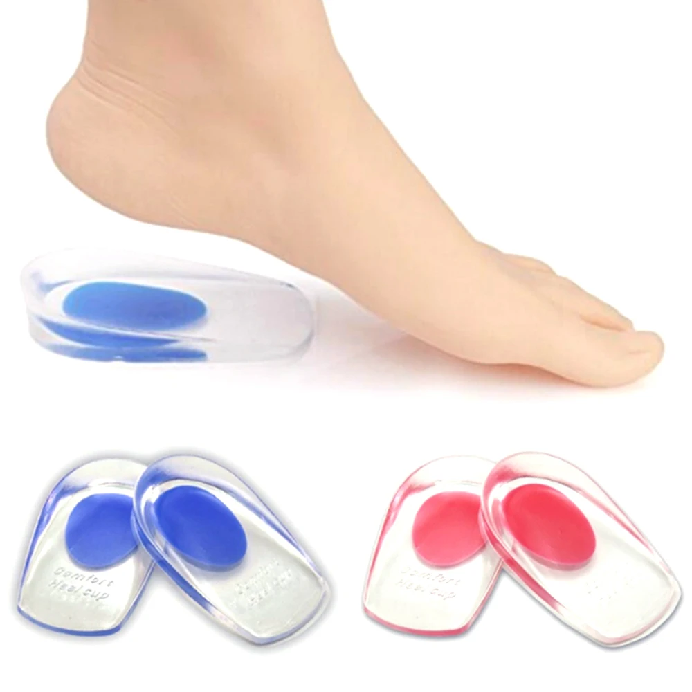 Soft Silicone Increase Heel Support Pad Cup Gel Shock Cushion Orthotic Insole Plantar Care Half-height
Soft Silicone Increase Heel Support Pad Cup Gel Shock Cushion Orthotic Insole Plantar Care Half-height