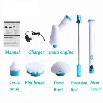 Turbo Scrub Multi-function Electric Brushes Wireless Charging Electric Long Handle Cleaning Brush Household Cleaning Tools 
Turbo Scrub Multi-function Electric Brushes Wireless Charging Electric Long Handle Cleaning Brush Household Cleaning Tools