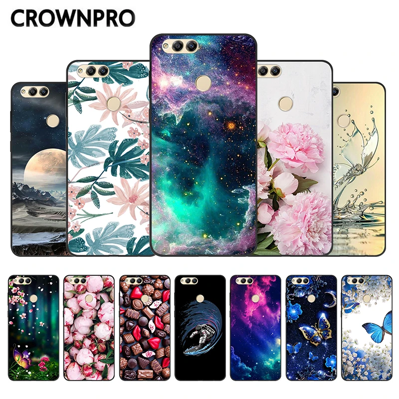 Huawei Honor 7X Bumper Case Honor7X Cover Silicone TPU Back Protective Huawei Honor 7X Black Funda Honor 7 X Case Flowers 5.93"
Huawei Honor 7X Bumper Case Honor7X Cover Silicone TPU Back Protective Huawei Honor 7X Black Funda Honor 7 X Case Flowers 5.93"
