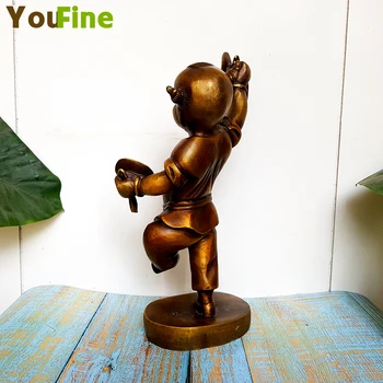 Chinese ancient bronze children sculpture musical instruments music theme collection decorative ornaments mascot outdoor
Chinese ancient bronze children sculpture musical instruments music theme collection decorative ornaments mascot outdoor