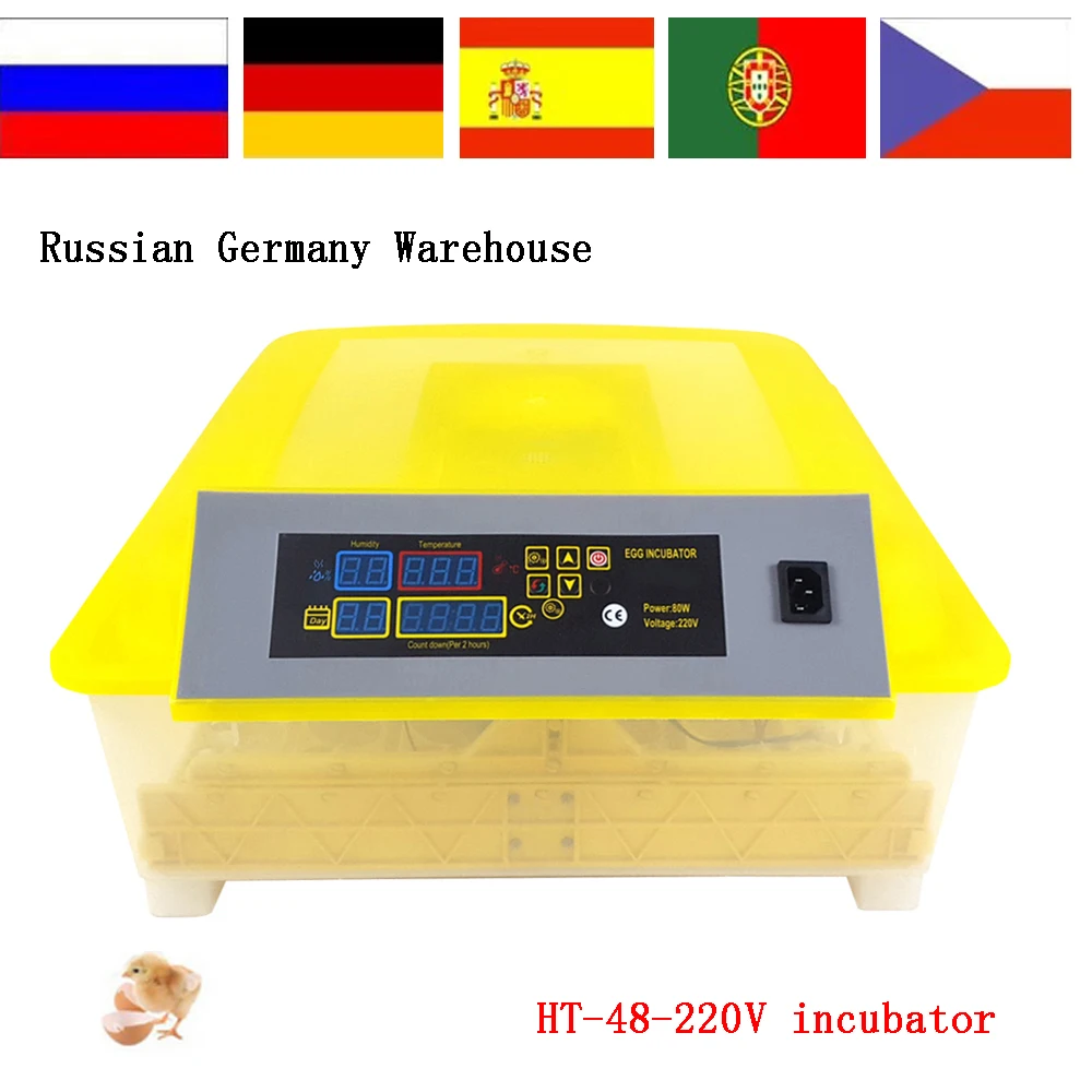 newest professional incubator automatic 48 eggs chicken and hatchery for sale | Дом и сад