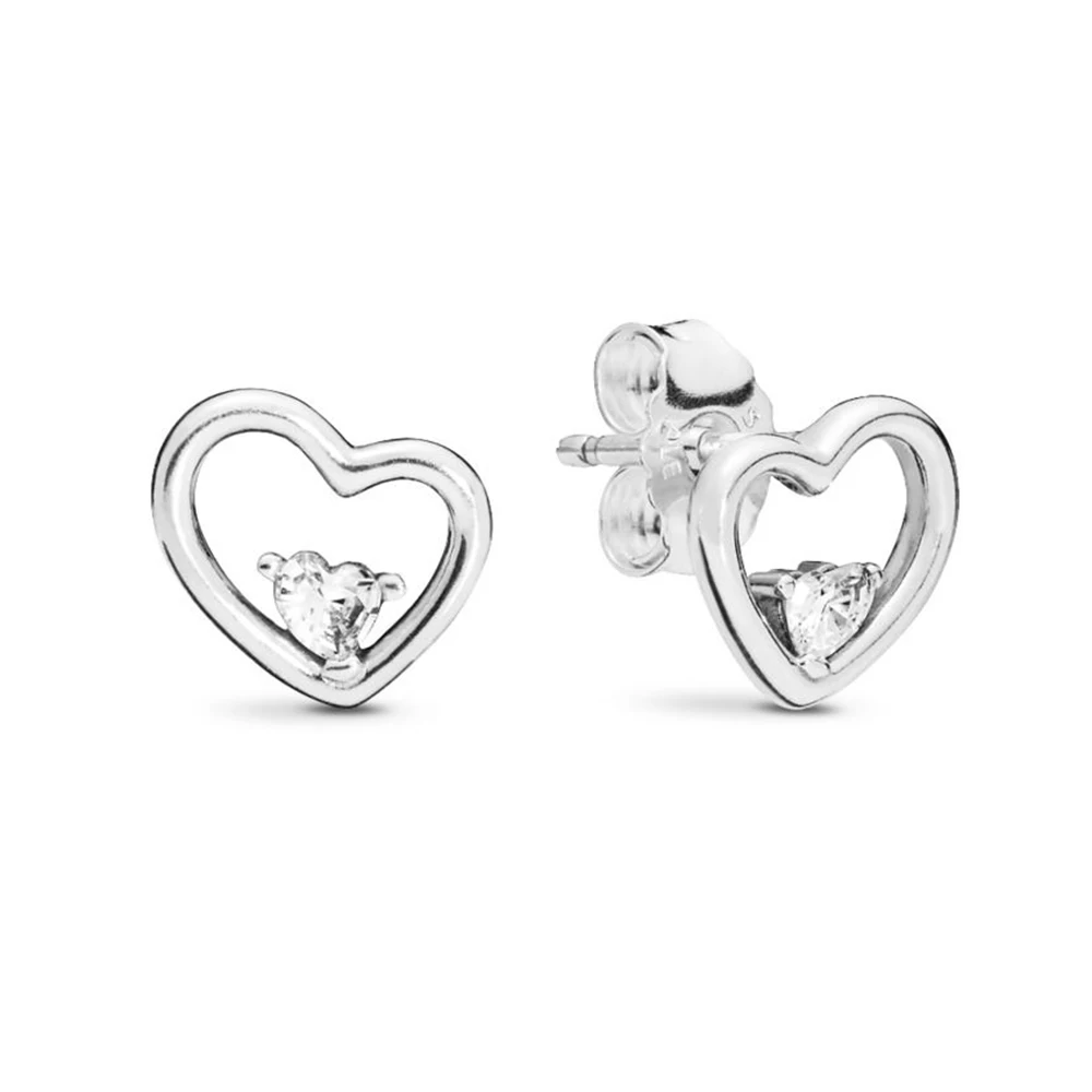 100% Real 925 Sterling Silver Asymmetric Hearts of Love Earrings For Fashion Women Jewelry Gift
100% Real 925 Sterling Silver Asymmetric Hearts of Love Earrings For Fashion Women Jewelry Gift