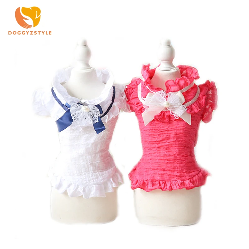 2 Colors Summer Pet Dog Clothes Bow Tie Luxury Princess Dress Pet Tutu Wedding Dress For Small Medium Dog Cat XS-XL DOGGYZSTYLE
2 Colors Summer Pet Dog Clothes Bow Tie Luxury Princess Dress Pet Tutu Wedding Dress For Small Medium Dog Cat XS-XL DOGGYZSTYLE