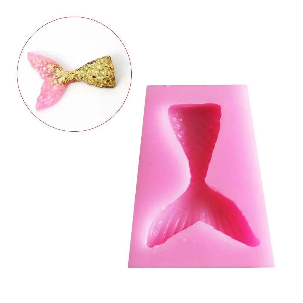 NEW Mermaid Tail Fondant Cake Moulds Silicone Mold Cake Decorating Baking Tools Handmade Soap Mold Fish Fork
NEW Mermaid Tail Fondant Cake Moulds Silicone Mold Cake Decorating Baking Tools Handmade Soap Mold Fish Fork