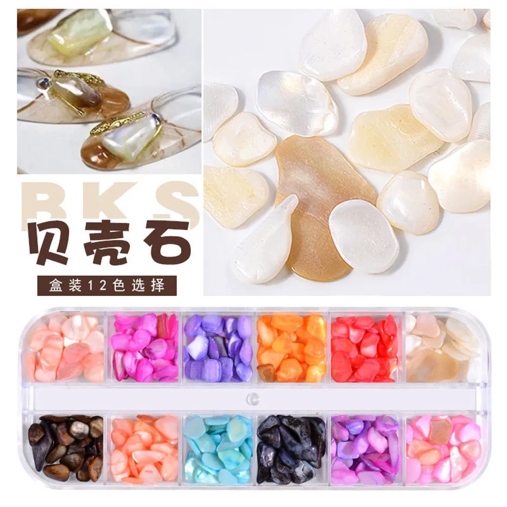 Mixed Natural Shell Stones Nail Art 3D Decorations Irregular Crushed Charm DIY Nail Design Manicure Books Accessories Rhinestone
Mixed Natural Shell Stones Nail Art 3D Decorations Irregular Crushed Charm DIY Nail Design Manicure Books Accessories Rhinestone