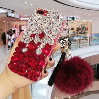 For iPhone XS Max XR X Red Bling Crystal Diamond case for iphone 8plus 8 7 7plus 6 6S 6SP Luxury Girl Lady gift case with strap
For iPhone XS Max XR X Red Bling Crystal Diamond case for iphone 8plus 8 7 7plus 6 6S 6SP Luxury Girl Lady gift case with strap