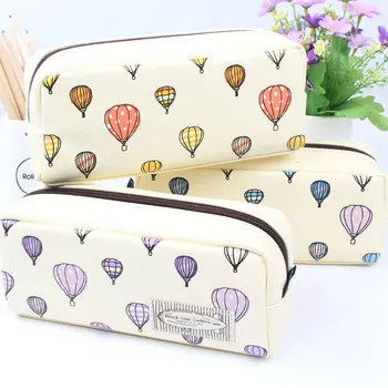 Girls School Pencil Case Cute Stationery Student PU Leather Kawaii Hot-air Balloon Pen Bag Pouch School Supplies Pencilcase
Girls School Pencil Case Cute Stationery Student PU Leather Kawaii Hot-air Balloon Pen Bag Pouch School Supplies Pencilcase