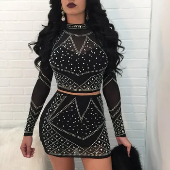 70D mesh hot drilling thin long sleeve narrow skirt steptset LZ-282 party sexy girls club clohtes long sleeve o neck suit
70D mesh hot drilling thin long sleeve narrow skirt steptset LZ-282 party sexy girls club clohtes long sleeve o neck suit