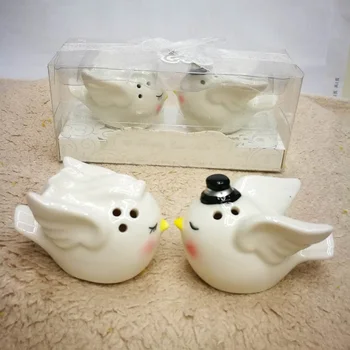 Bride Groom Angel Love Birds Salt and Pepper Shaker Wedding Favors and Gifts for Guest 2pcs/set wa4129
Bride Groom Angel Love Birds Salt and Pepper Shaker Wedding Favors and Gifts for Guest 2pcs/set wa4129