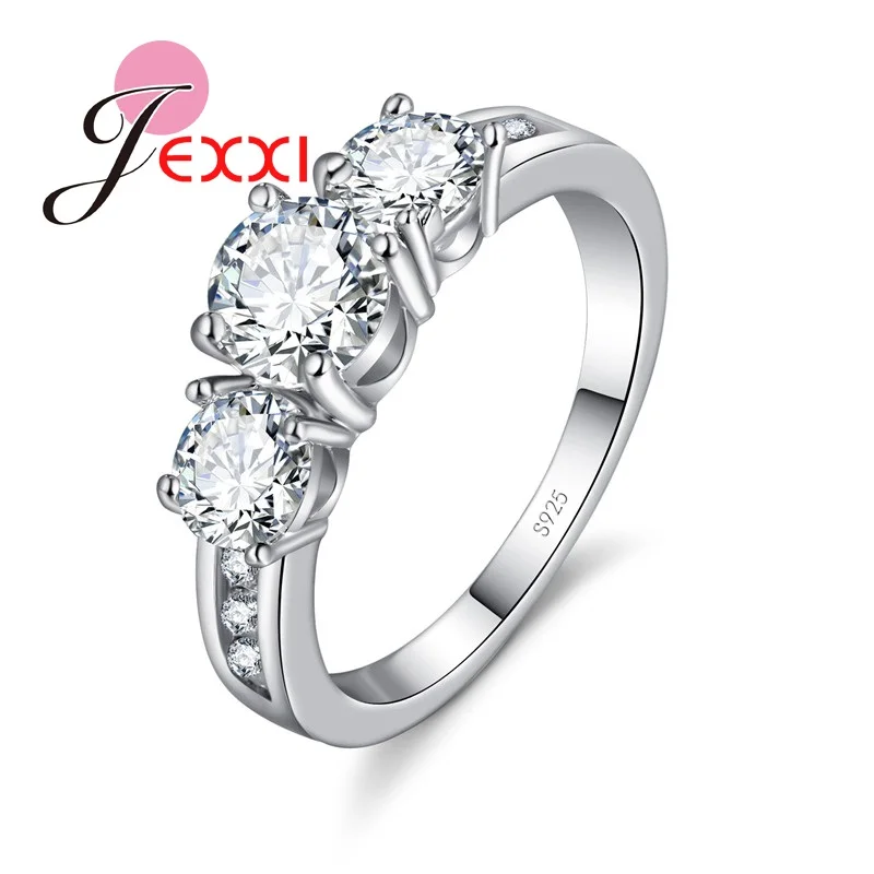 Engagement Ring Crystal Wedding Rings 925 Sterling Silver Rings Jewelry for Women Hot Anillos Anel
Engagement Ring Crystal Wedding Rings 925 Sterling Silver Rings Jewelry for Women Hot Anillos Anel