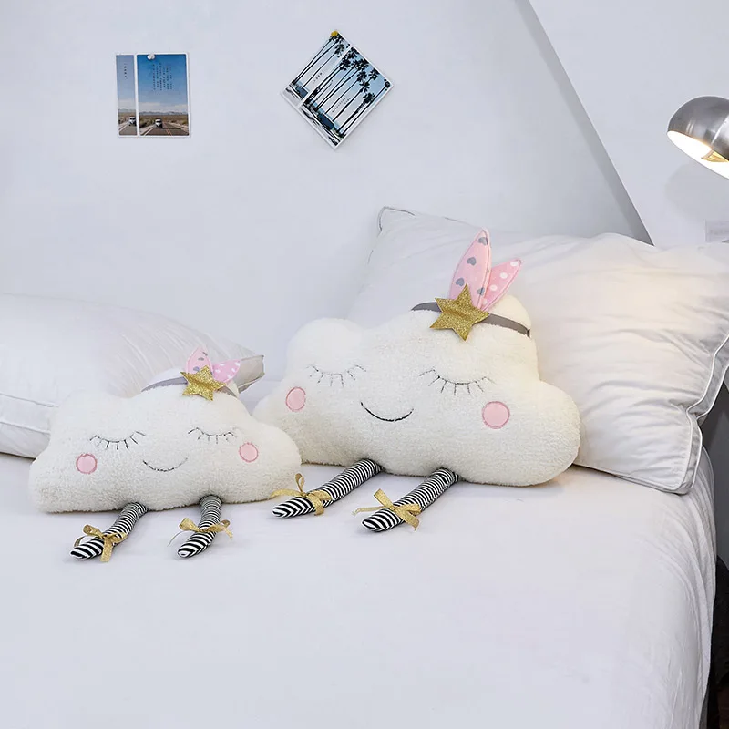 Nooer Soft Cloud Plush Reading Pillow Sofa Cushion Smile White Cloud Toy Plush Toys For Children Kids Dolls Room Decoration Doll
Nooer Soft Cloud Plush Reading Pillow Sofa Cushion Smile White Cloud Toy Plush Toys For Children Kids Dolls Room Decoration Doll