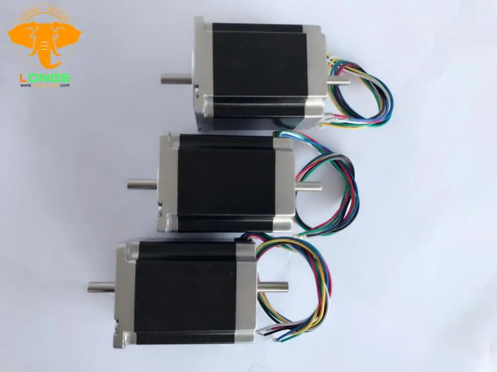 Germany Shippment&EU Free shipping 3PC Nema 23 stepper motor 270 oz.in 3.0A 6 lead wires Dual shaft 23HS8630B 2phase CNC
Germany Shippment&EU Free shipping 3PC Nema 23 stepper motor 270 oz.in 3.0A 6 lead wires Dual shaft 23HS8630B 2phase CNC