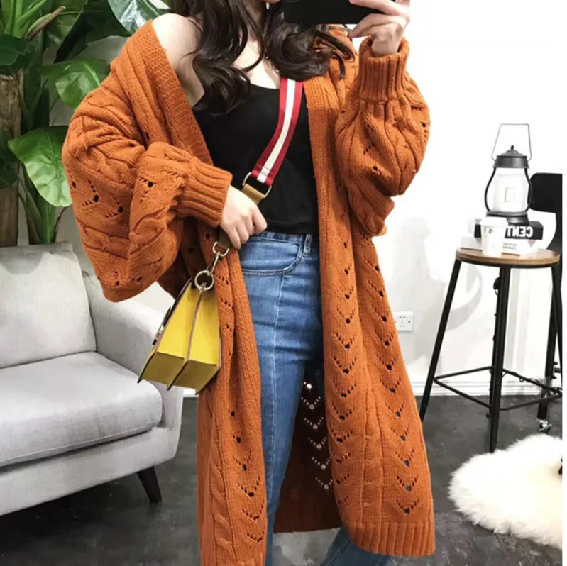 LANMREM 2019 Autumn Winter New Casual Fashion Temperament Women Coat Loose Plus Hollow Lantern Sleeves Knit Cardigan TC436
LANMREM 2019 Autumn Winter New Casual Fashion Temperament Women Coat Loose Plus Hollow Lantern Sleeves Knit Cardigan TC436