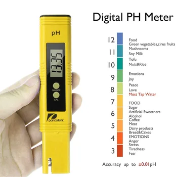 Portable Digital LCD PH Meter Pen of high precision PH acidity meter PH monitoring instrument water quality testing equipment
Portable Digital LCD PH Meter Pen of high precision PH acidity meter PH monitoring instrument water quality testing equipment