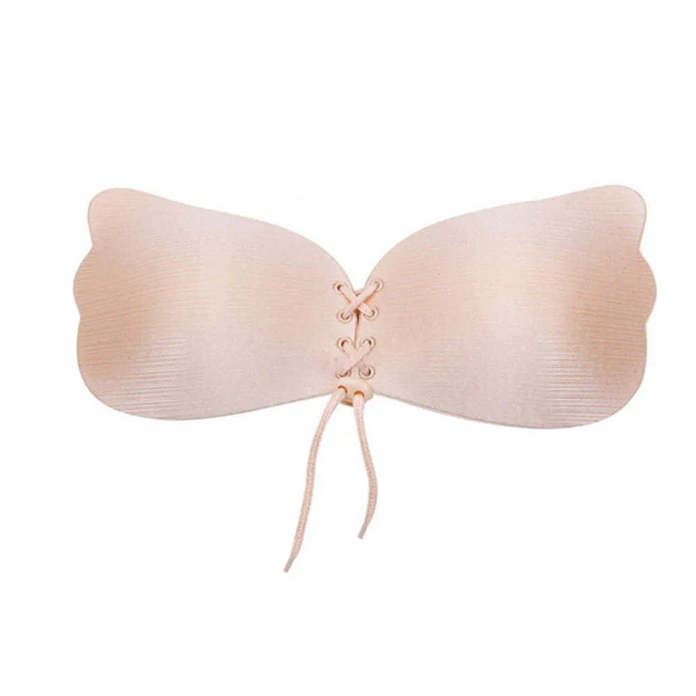 Sexy Lingerie Accessory Breathable Wings Of The Goddess Instant Breast Petals Lift Invisible Silicone Push Up Bra Stickers Apr11 15