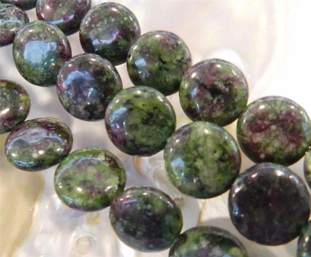 High Quality 12mm Red Green Zoisite Coin-shaped Loose Beads Girl Gift DIY Manual Jewelry Accessories Wholesale And Retail 15"
High Quality 12mm Red Green Zoisite Coin-shaped Loose Beads Girl Gift DIY Manual Jewelry Accessories Wholesale And Retail 15"
