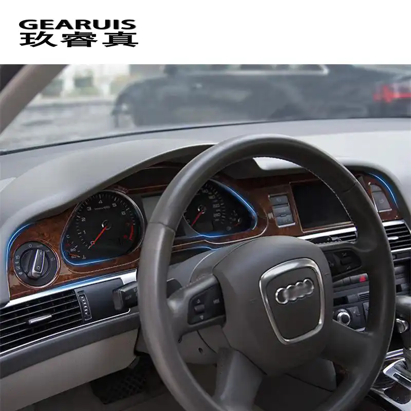 Car Styling Instrument Panel Decorative Covers Stickers Trim For