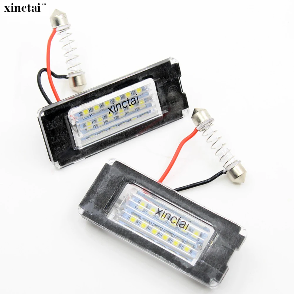 1 pair Error Free 18SMD Original LED License Plate Light for BMW Mini Cooper R56 2006-Up 12v car light
1 pair Error Free 18SMD Original LED License Plate Light for BMW Mini Cooper R56 2006-Up 12v car light