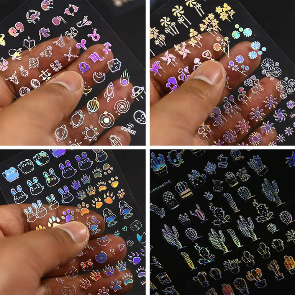 Holographic Nail Foil Flame Dandelion Panda Bamboo Line Laser Pattern Manicure Nail Art Transfer Sticker DIY Nail Decorations
Holographic Nail Foil Flame Dandelion Panda Bamboo Line Laser Pattern Manicure Nail Art Transfer Sticker DIY Nail Decorations