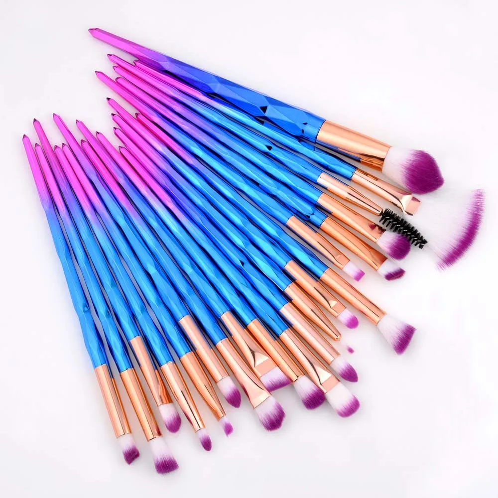 Fashion 20Pcs Diamond Makeup Brushes Set Powder Foundation Eye shadow Cosmetic Make Up Brush pinceaux maquillage paillette 30#
Fashion 20Pcs Diamond Makeup Brushes Set Powder Foundation Eye shadow Cosmetic Make Up Brush pinceaux maquillage paillette 30#