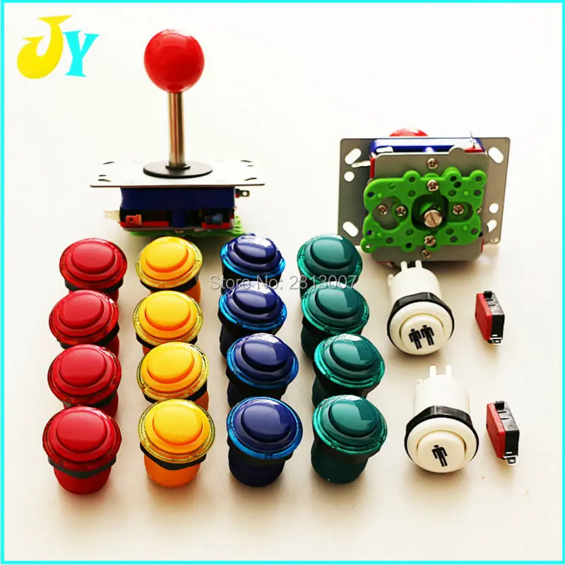 Arcade parts kits Bundle including arcade joystick arcade button for DIY contoller for arcade game,Mame,Raspberry PI
Arcade parts kits Bundle including arcade joystick arcade button for DIY contoller for arcade game,Mame,Raspberry PI