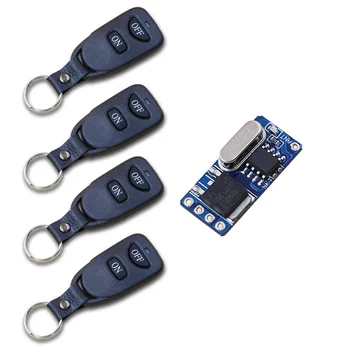 DC3.5v 3.7v 5v 6v 7.4v 8.4v 9v 12v RF Micro Wireless Remote Control Switch System Radio Control Switch Receiver + 4 Transmitter
DC3.5v 3.7v 5v 6v 7.4v 8.4v 9v 12v RF Micro Wireless Remote Control Switch System Radio Control Switch Receiver + 4 Transmitter